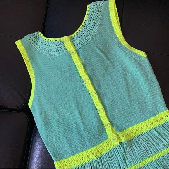 NANETTE LEPORE CHROCHET MINI DRESS - Picture 9 of 9